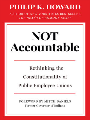 cover image of Not Accountable